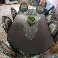 حراج مبلمان ۹ نفره و میز ناهارخوری۱۰ نفره