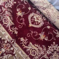 فرش زرشکی سالم|فرش|مشهد, کوی سیدی|دیوار
