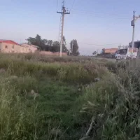 زمین مسکونی کشاورزی بر جاده و ابادی