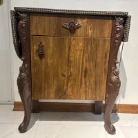 میز اتو چوبی