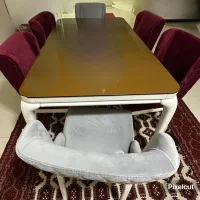 میز ناهار خوری ۶ نفره با صندلی