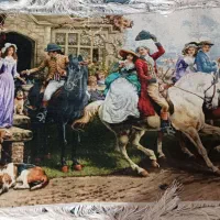 تابلو فرش دستباف بدرقه|تابلو فرش|تهران, حکیمیه|دیوار