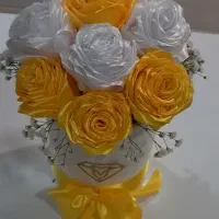 گل ربانی|گل مصنوعی|قم, باغ کرباسی|دیوار