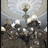 یک جفت لوستر ۱۶ شاخه برنز