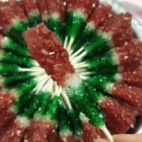 نبات یلدای قندونبات چوبی گیفت،برشتوک کافه عقد