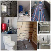 لوله کشی پمپ اب شیرالات توالت فرنگی رادیاتورشوفاژ