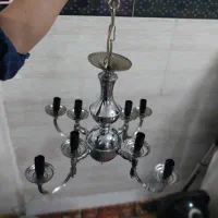 لوستر برنجی برنز|لوستر و چراغ آویز|رباط‌کریم, نصیرشهر|دیوار