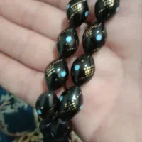 تسبیح یسر فیروزه کوب دانه درشت|جواهرات|قم, باسکول|دیوار