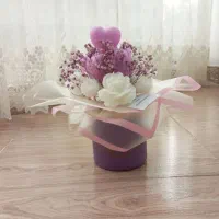 باکس گل شمع ، گیفت شمع|صنایع دستی و سایر لوازم تزئینی|کرج, کیانمهر|دیوار