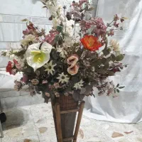 فروش یک عدد گل با پایه