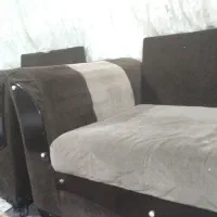 مبل ۸نفره ۶تومن ولی جلو مبلی تازه هستش ضد خش ۳تومن|مبلمان خانگی و میز عسلی|نقده, |دیوار