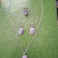 نیم ست نقره