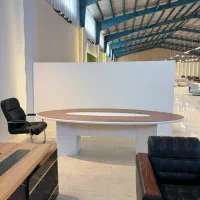 میز مدیریت پایه فلزی|مبلمان اداری|کهریزک, |دیوار