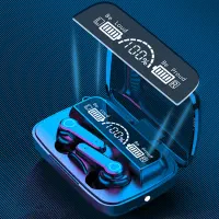 هندزفری بلوتوث ایرپاد m19 اصلی دارای چراغ قوه