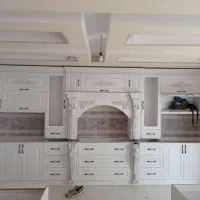 کابینت کمددیواری کناف پوسترپارکت tvوال آسمان مجازی|مصالح و تجهیزات ساختمان|تبریز, |دیوار