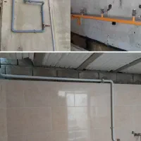 لوله کشی گاز و اتش نشانی نرده خورده کاری پذیرفته .