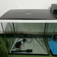 ۳ عدد آکواریوم و وسایل