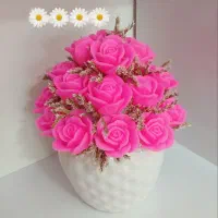 فروش اکسسوری دکوری شمعی سنگ مصنوعی قیمت تولیدی|صنایع دستی و سایر لوازم تزئینی|مشهد, نیروی هوایی|دیوار