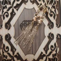 گشواره دو نیم گرم