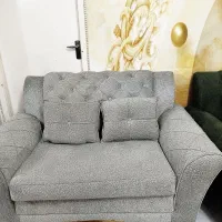 مبل سفید و سبز شیک نو نو|مبلمان خانگی و میز عسلی|اردبیل, |دیوار