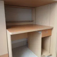 تخت نوجوان همراه کتابخانه|تخت و صندلی بچه|اصفهان, شهرک کاوه|دیوار