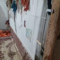 فرش نیمه کاره ۲در۳طرح ماهی رج۴۰باهمه لوازم|فرش|ارومیه, |دیوار