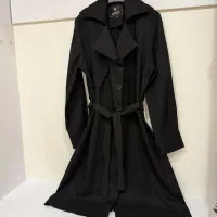 مانتو مشکی زنانه کاملا نو