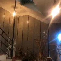 لوستر برنجی کنفی|لوستر و چراغ آویز|تهران, پاسداران|دیوار