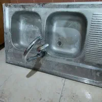 سینک بهمراه شیر اهرمی