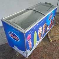 ۲عدد یخچال بستنی(درحال کار)(موتورفابریک ۶۰۰ لیتری)