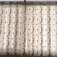 پرده ،میز عسلی و میز تلوزیون