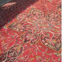 فرش طبیعی 3000شانه تبریز ۱۲ متری دوجفت|فرش|میاندوآب, |دیوار