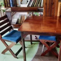 میز و صندلی چوبی|کافی‌شاپ و رستوران|سقز, |دیوار