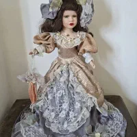عروسک سرامیکی پرنسس انگلیسی