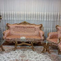 مبل سلطنتی ۹ نفره|مبلمان خانگی و میز عسلی|شهریار, کهنز|دیوار