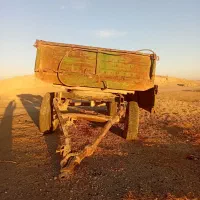 تریلی‌4چرخ‌.دوجک|ماشین‌آلات صنعتی|فامنین, |دیوار