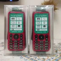 دوعدد گوشی hanofer 18ماه گارانتی طلایی 3تعویض