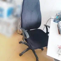 صندلی چرخدار اداری پشت بلند سایز بزرگ|صندلی و نیمکت|شاهین‌شهر, شهرک ردانی پور|دیوار