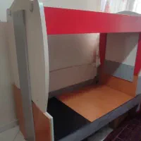 تخت دوطبقه نوجوان|تخت و سرویس خواب|تهران, دردشت|دیوار