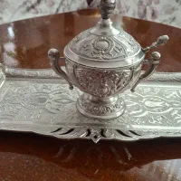 سینی و قندان قدیمی