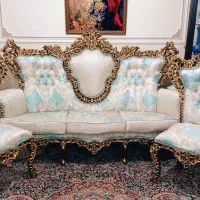 مبلمان استیل سلطنتی ۹نفره*درحدآکبند*