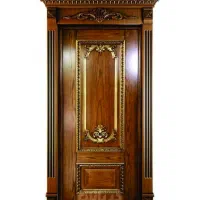 درب های چوبی برجسته و سی ان سی