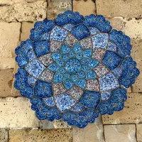 بشقاب تابلوی مینا کاری|صنایع دستی و سایر لوازم تزئینی|تهران, مدائن|دیوار