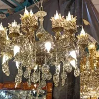برنز برنز برنز لوستر *به ضمانت تمام برنز *|لوستر و چراغ آویز|کرمانشاه, |دیوار