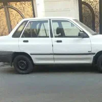 پراید دوگانه سفید ۸۴