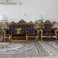 مبل سلطنتی تمیز|مبلمان خانگی و میز عسلی|قم, سراجه (۱۵ خرداد)|دیوار