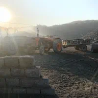تریلی تراکتور شاسی کج شده