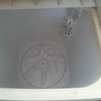 ماشین لباسشویی دوقلو  سالم هم خشک کن وهم لباسشویی|ماشین لباسشویی و خشک‌کن لباس|فریمان, |دیوار