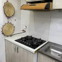 دوتا باهم تخت کامل با تشک دونفره|تخت و سرویس خواب|خمام, |دیوار