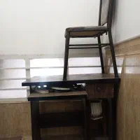 صندلی ومیز تحریر|میز تحریر و کامپیوتر|قم, قلعه کامکار|دیوار